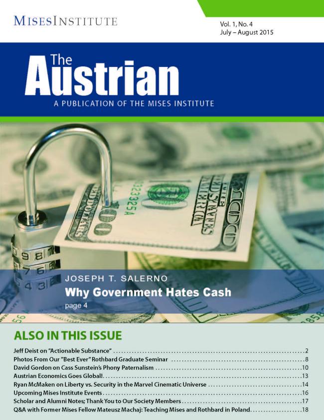 The Austrian vol 1 no 4 2015 cover